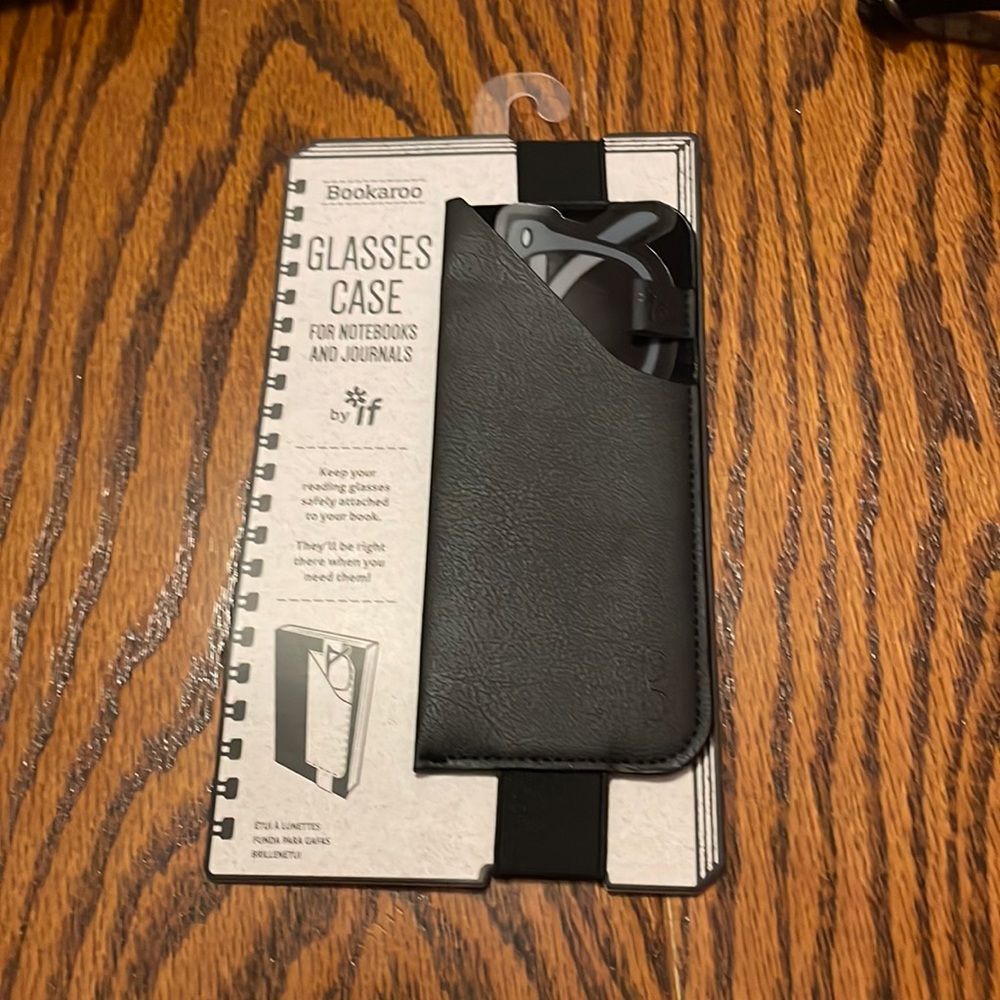 Glasses case for books and journals